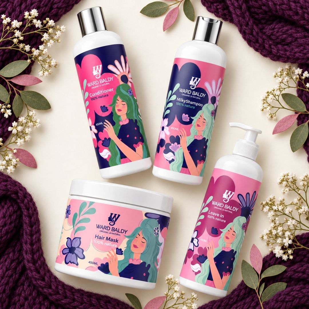 Curly hair set