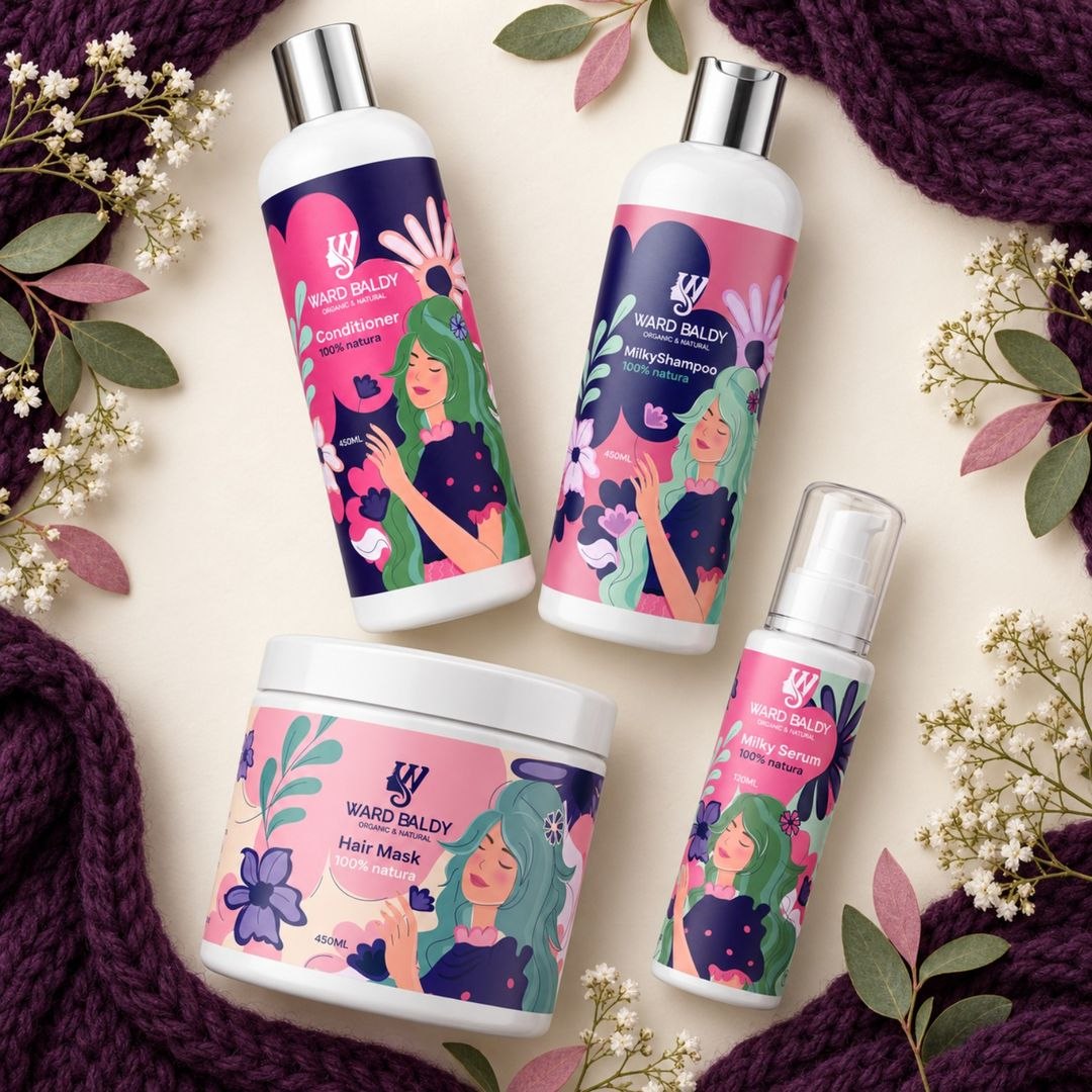 Milky Hair Care Set