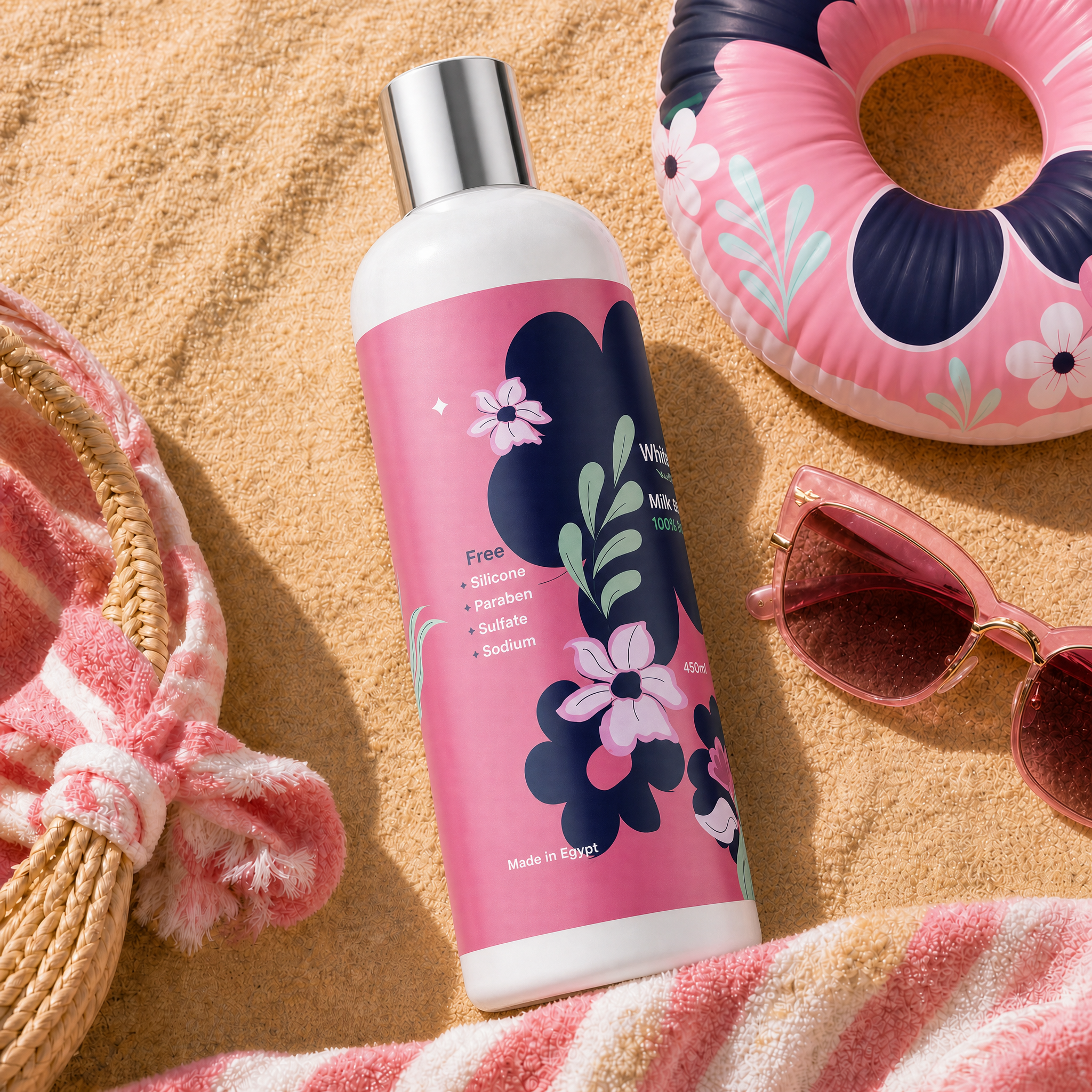 Milky shampoo