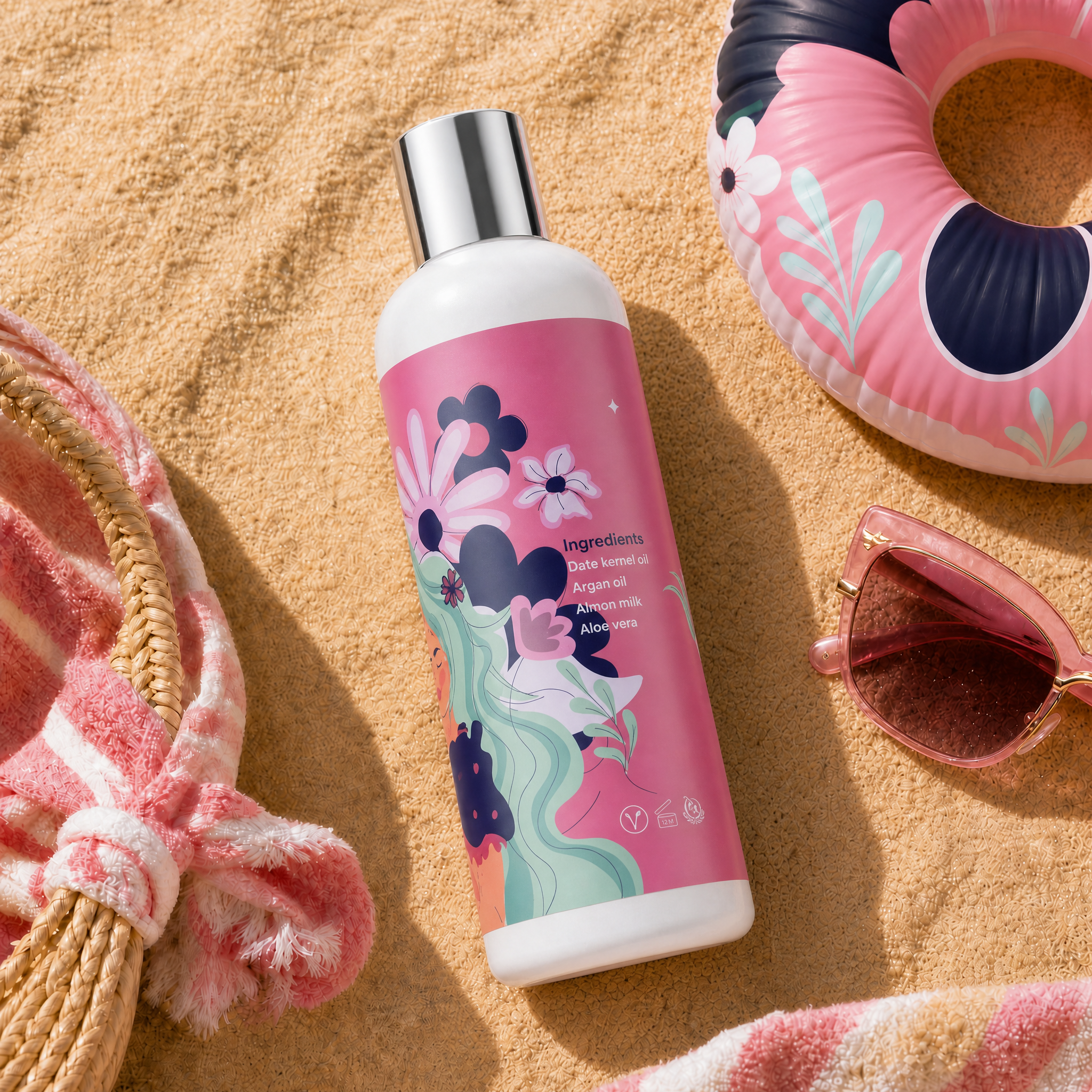 Milky shampoo