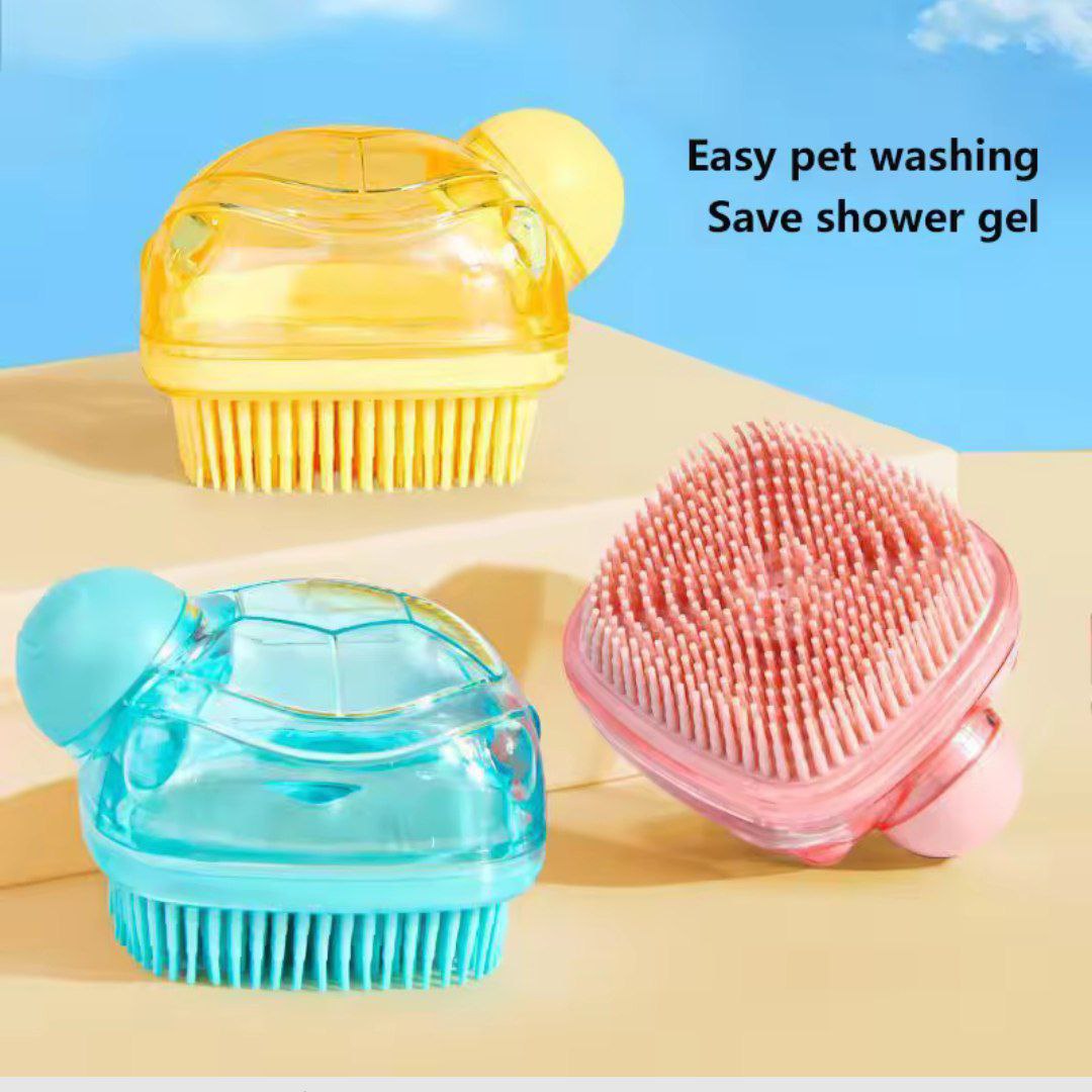 Silicone hairbrush