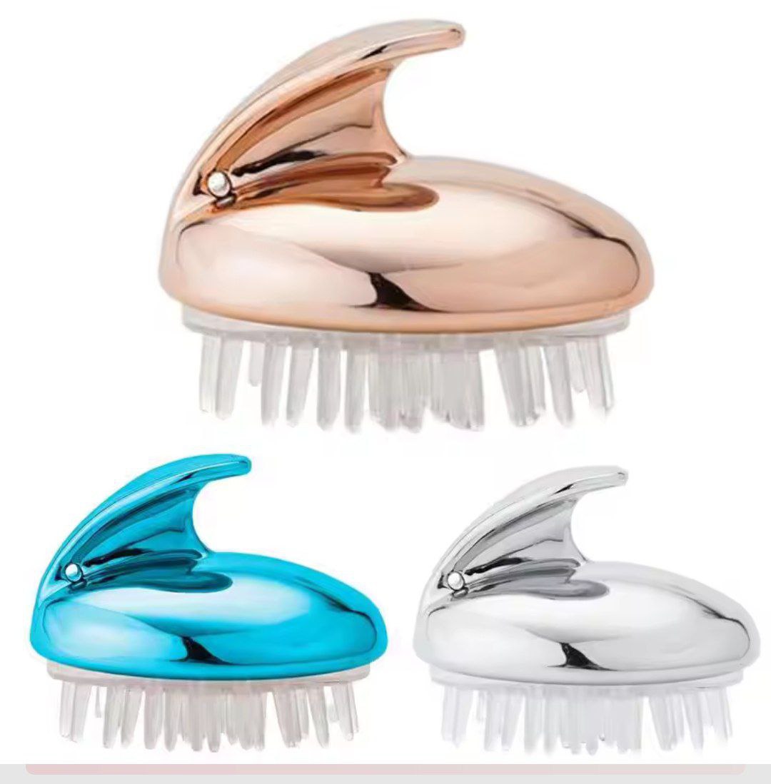 Silicone hairbrush