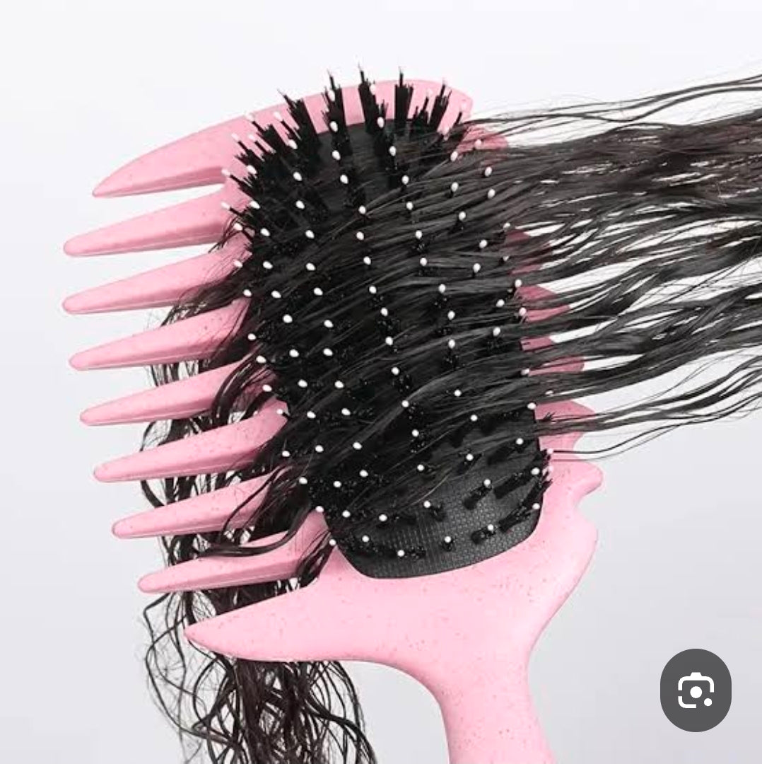 Curly hair brush
